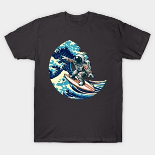 astronaut surfer T-Shirt